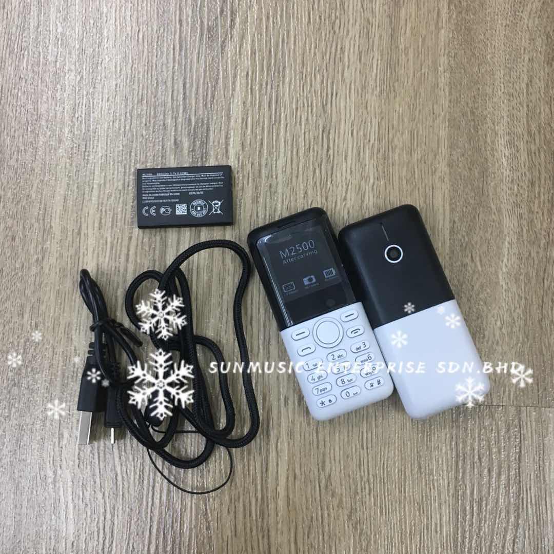 (White)NOKIA 2500 MINI Super mini Body Wireless Bluetooth Dialer Phone(Ready Stock)